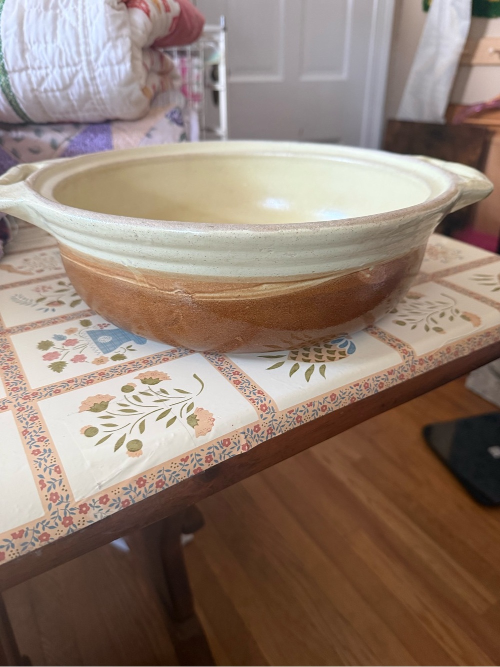 Peasant Villiage vintage terracotta or clay cooking pot